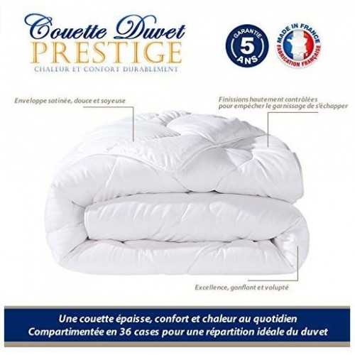 Couette duvet luxe 200x200 cm