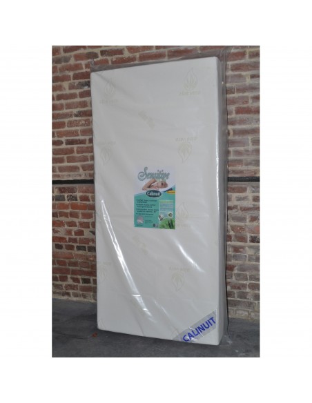 Matelas aloe vera déhoussable 90x190x20 cm